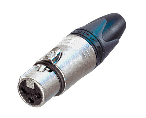 Conector XLR hembra de 3 pines NC3FXX de Neutrik