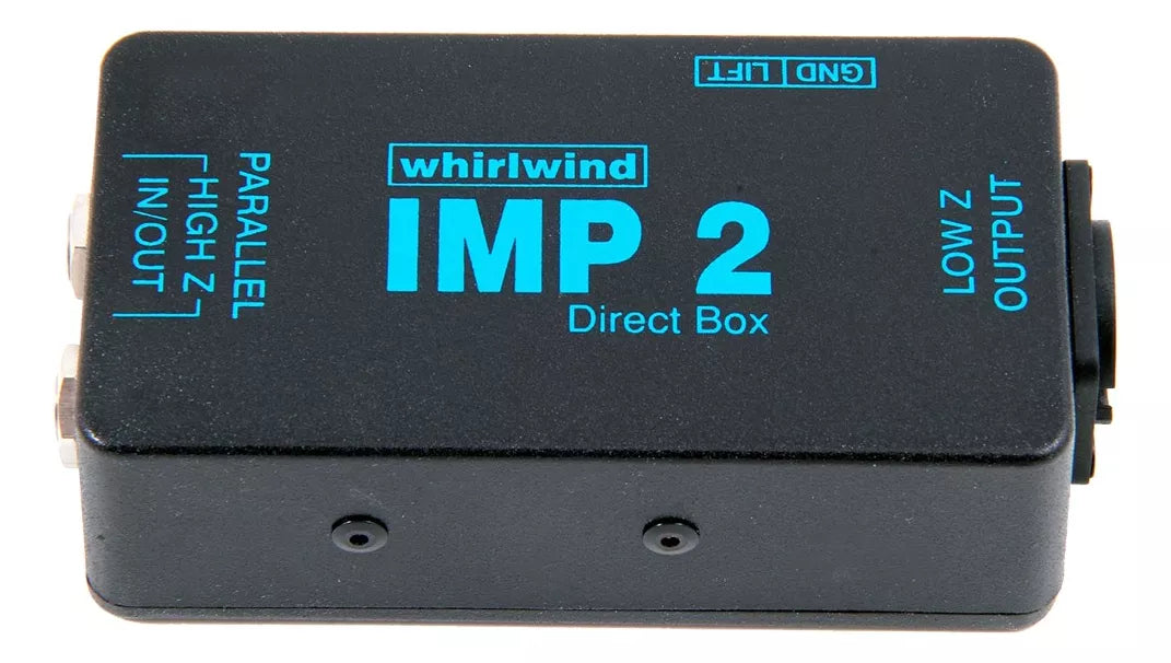 Caja directa de instrumentos pasiva de 1 canal Whirlwind IMP 2