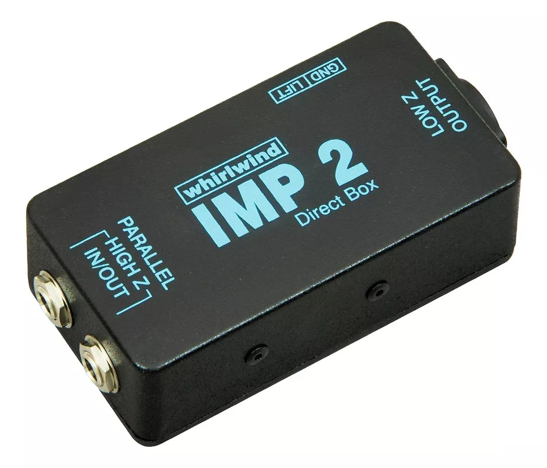 Caja directa de instrumentos pasiva de 1 canal Whirlwind IMP 2