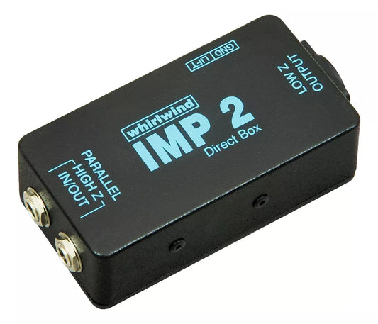 Caja directa de instrumentos pasiva de 1 canal Whirlwind IMP 2