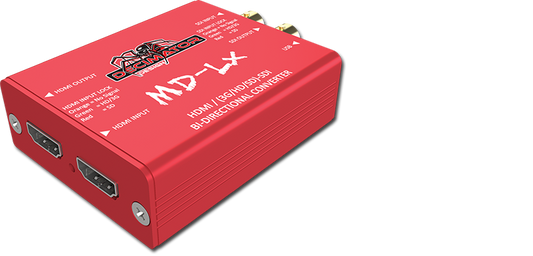 Decimator Design MD-LX HDMI/3G-SDI SMPTE Convertidor bidireccional 