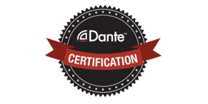 Dante Level 3 certification badge